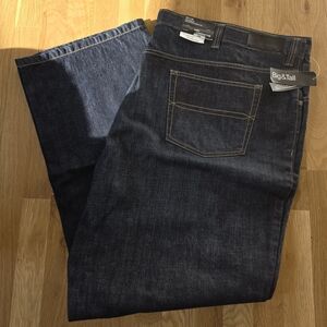 Claiborne Big & Tall Dark Blue Relaxed Fit Jeans